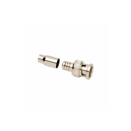 75 Ohm BNC Male Crimp-Style Coaxial Connector,RG-59 / RG-62